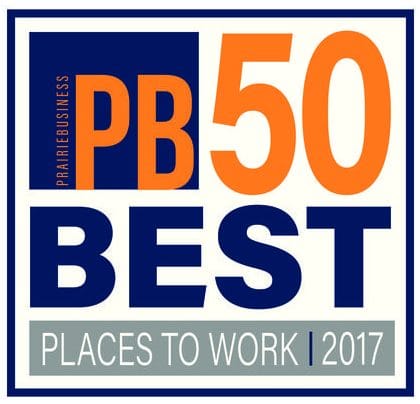 Prairie Business 50 Best Places to Work 2017