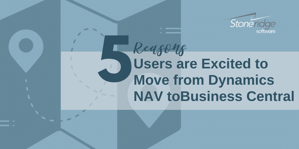 Map users move from NAV to Business Central
