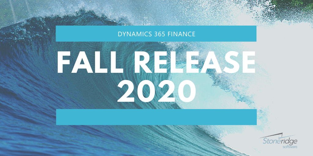 d365 finance release fall 2020