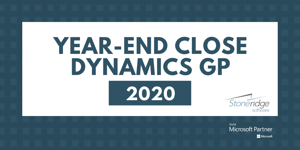 year end update dynamics gp 2020