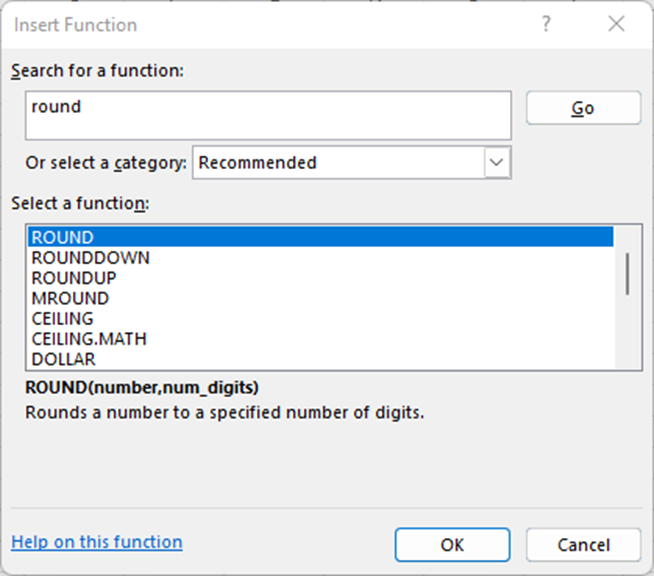 Rounding Numbers in Power Automate Excel Search