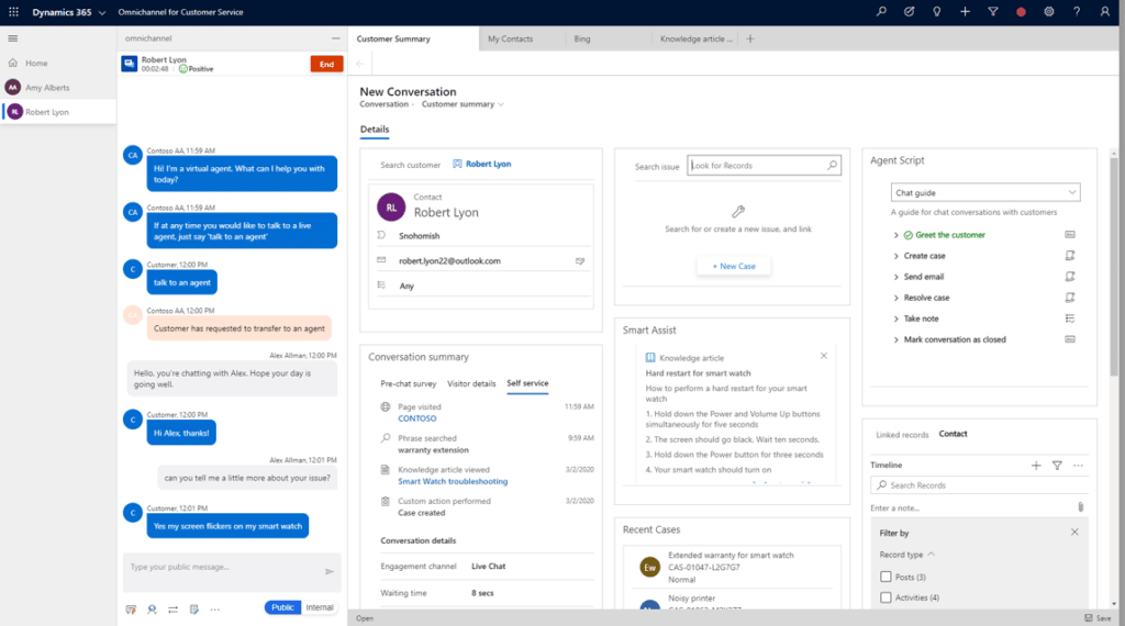 Customer Experience with Dynamics 365 Customer Engagement Omni Channel