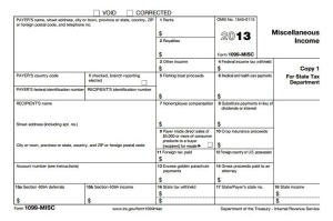 1099 Form 2013