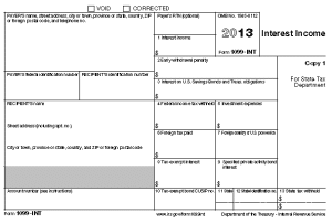 1099 Form 2013