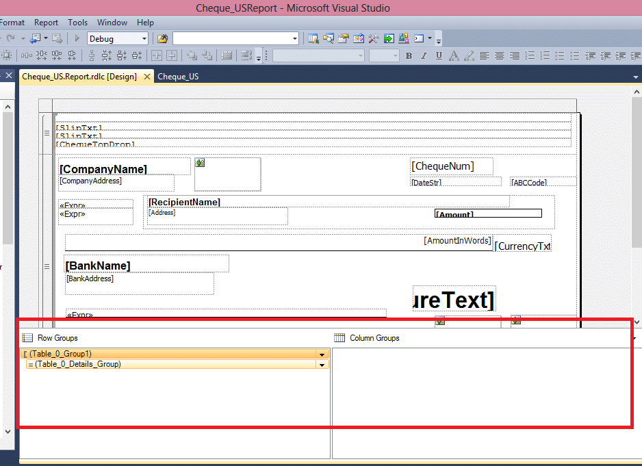 Blank page issues – ssrs reports (page break) in ax 2012