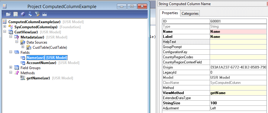 Computed Column Example