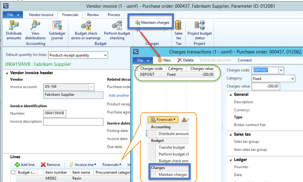 Exploring charge codes in ax 2012: part 1