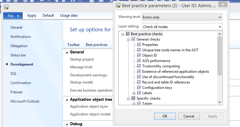 Best Practices in Dynamics AX