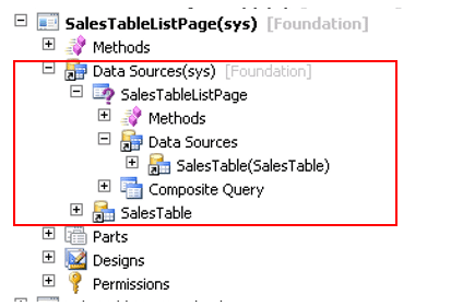 How to update the data source on a listpage in microsoft dynamics ax