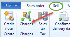 Sell charges in Dynamics AX