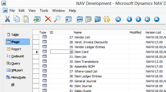 NAV Development-Microsoft Dynamics 