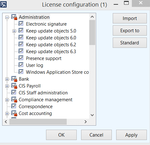 License Configuration in Dynamics AX