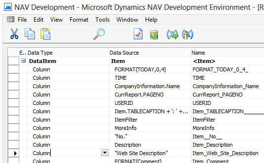 Dynamics NAV Development