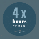 4 hours free