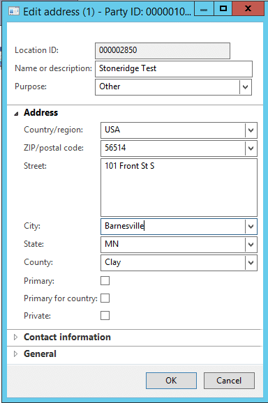 Reusing addresses in dynamics ax 2012: part 2 – user interface