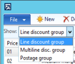 Line Discount Group