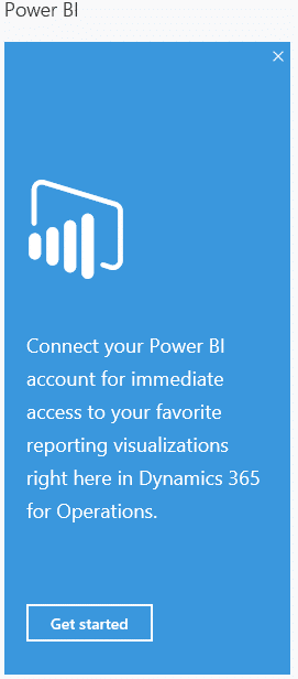 Connect Power BI account