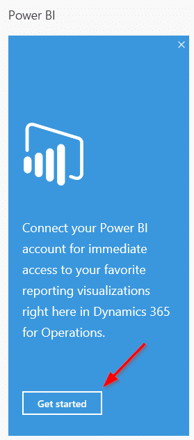 Connect to Power BI to get started