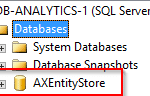 Part i: configuring the dynamics ax 2012 r3 entity store
