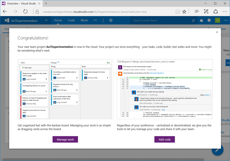 Setting up version control in dynamics 365 for operations with visual studio