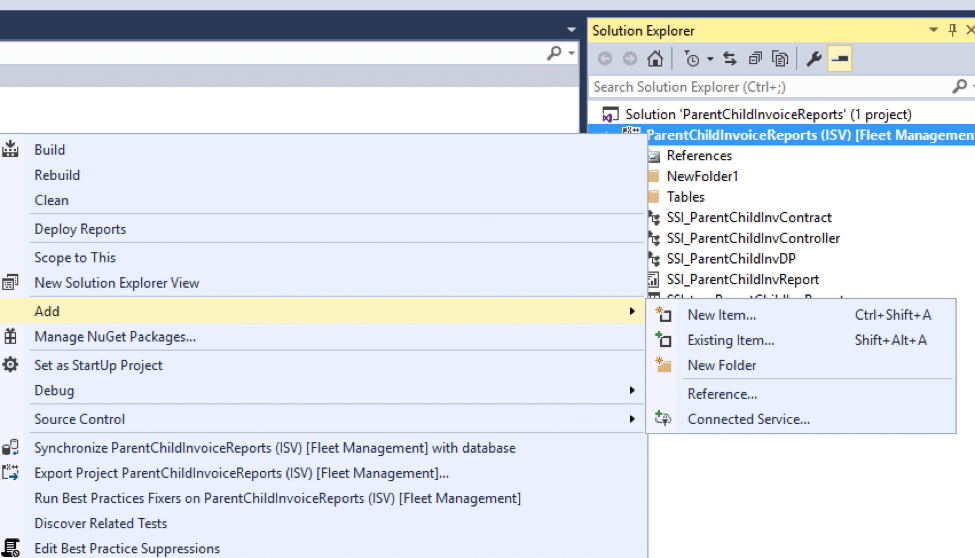 Using ‘organize project by element type’ for new solutions in dynamics 365 for operations development