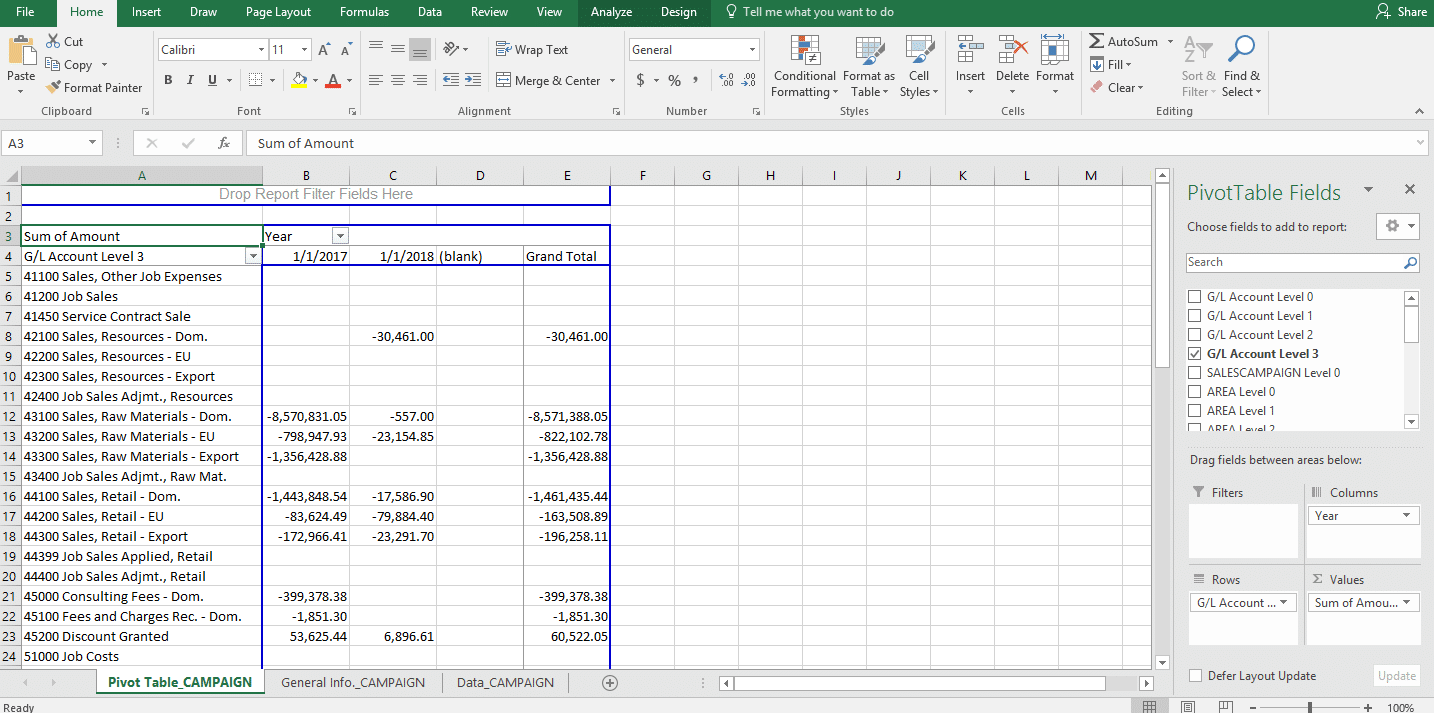 Dynamics Nav Analysis Views With Excel