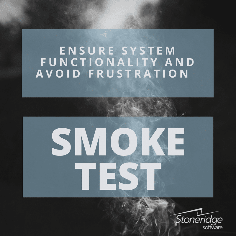 How to mitigate risk with a production system smoke test
