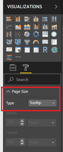 5 simple steps to create report page tooltips in power bi