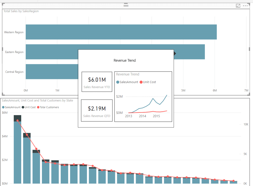 Report Page tooltips in Power BI
