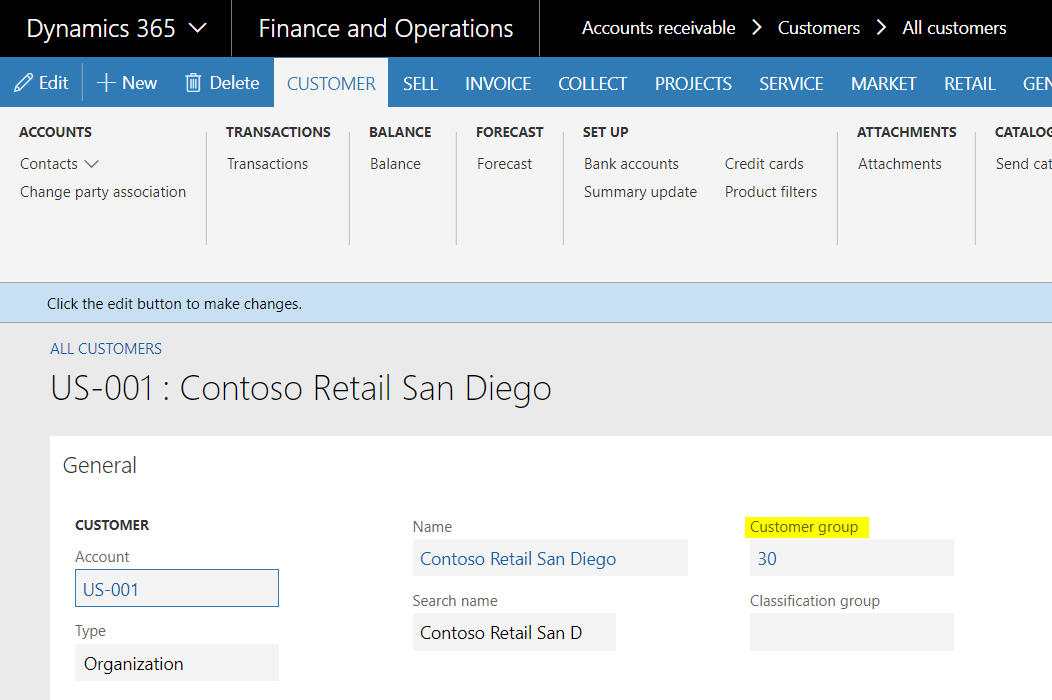 All about customer groups in microsoft dynamics 365 for finance and operations