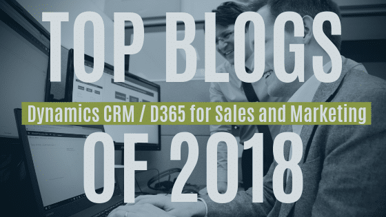 Stoneridge software’s top dynamics crm / d365 for sales and marketing blogs of 2018