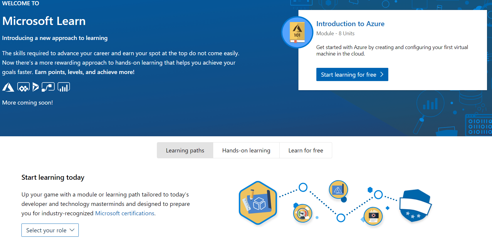 Microsoft Learn Site