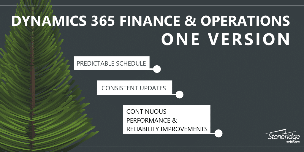 Dynamics 365 Finance and Operations One Version