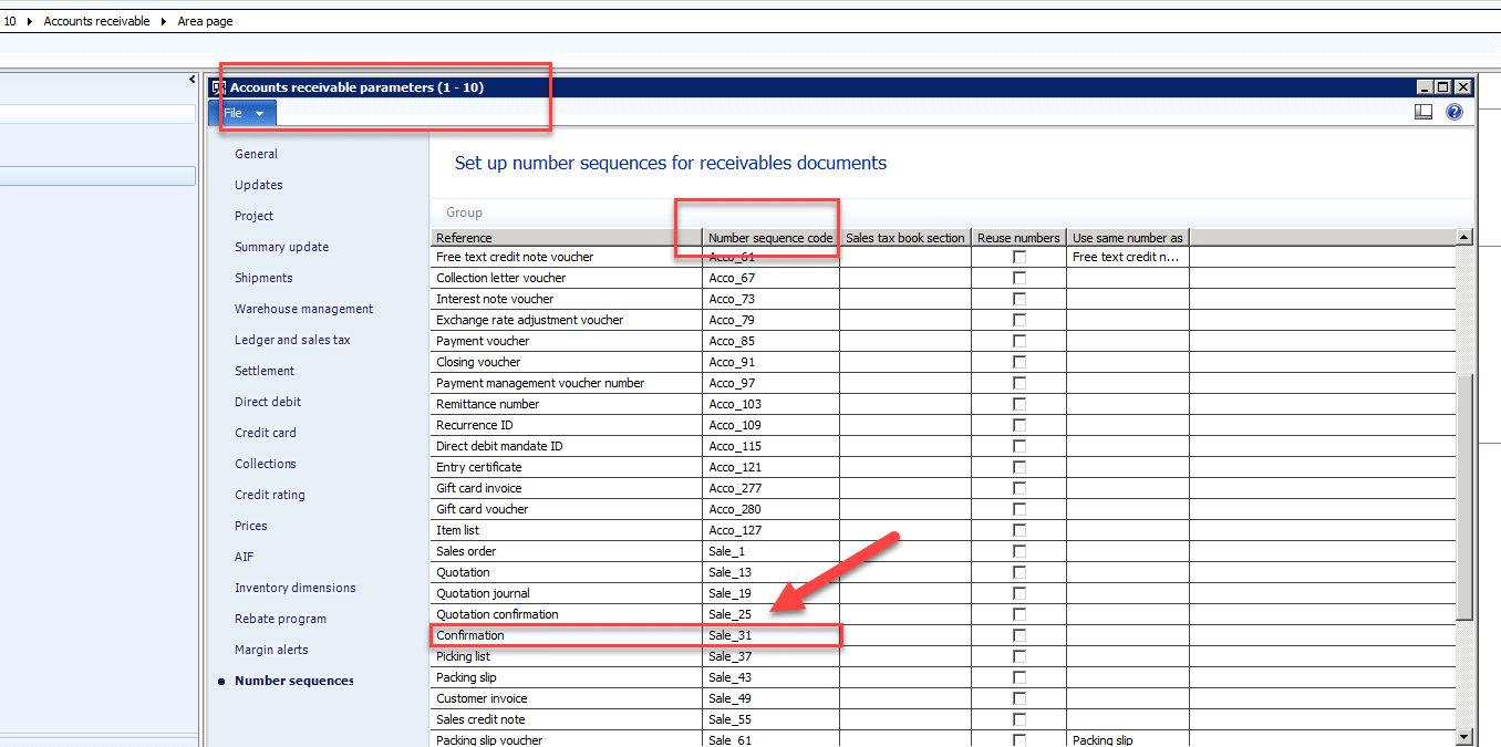 Resolve Number Sequence Exceeded Error In Dynamics AX Stoneridge 