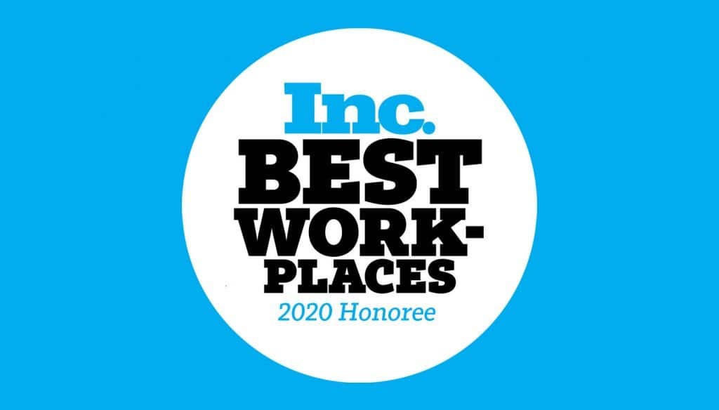Inc. Best Workplaces 2020