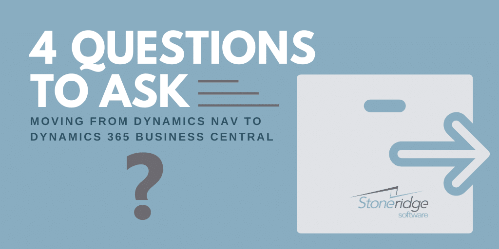 Four questions to ask before transitioning from nav to business central