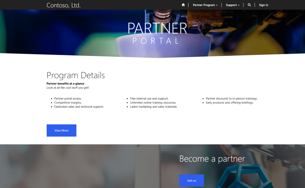 partner portal