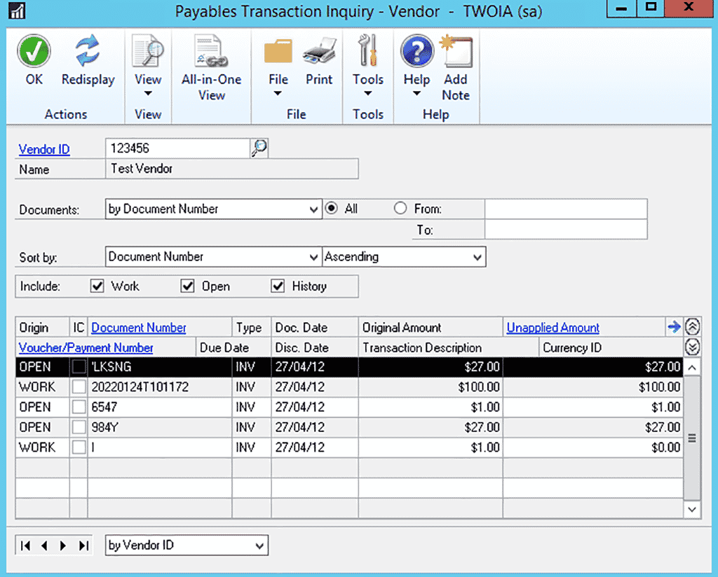 Dynamics GP Shortcuts for Displaying Currency Issue Resolved