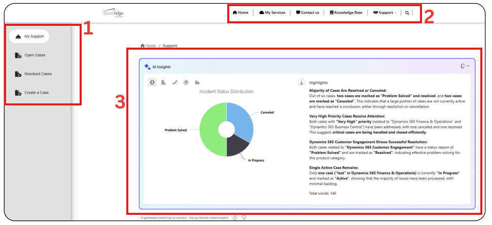 Stoneridge Client Support Portal Home