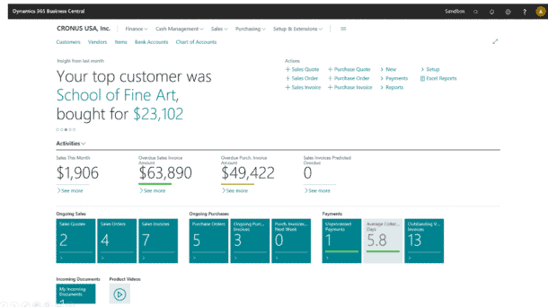 Microsoft Dynamics NAV ERP Software Updates and Support