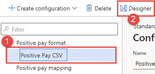 How to Use Positive Pay Format with Electronic Reporting in D365 Finance and Operations