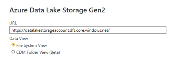 Dynamics 365 Finance and Operations CSV Files in Azure Data Lake Storage Gen2