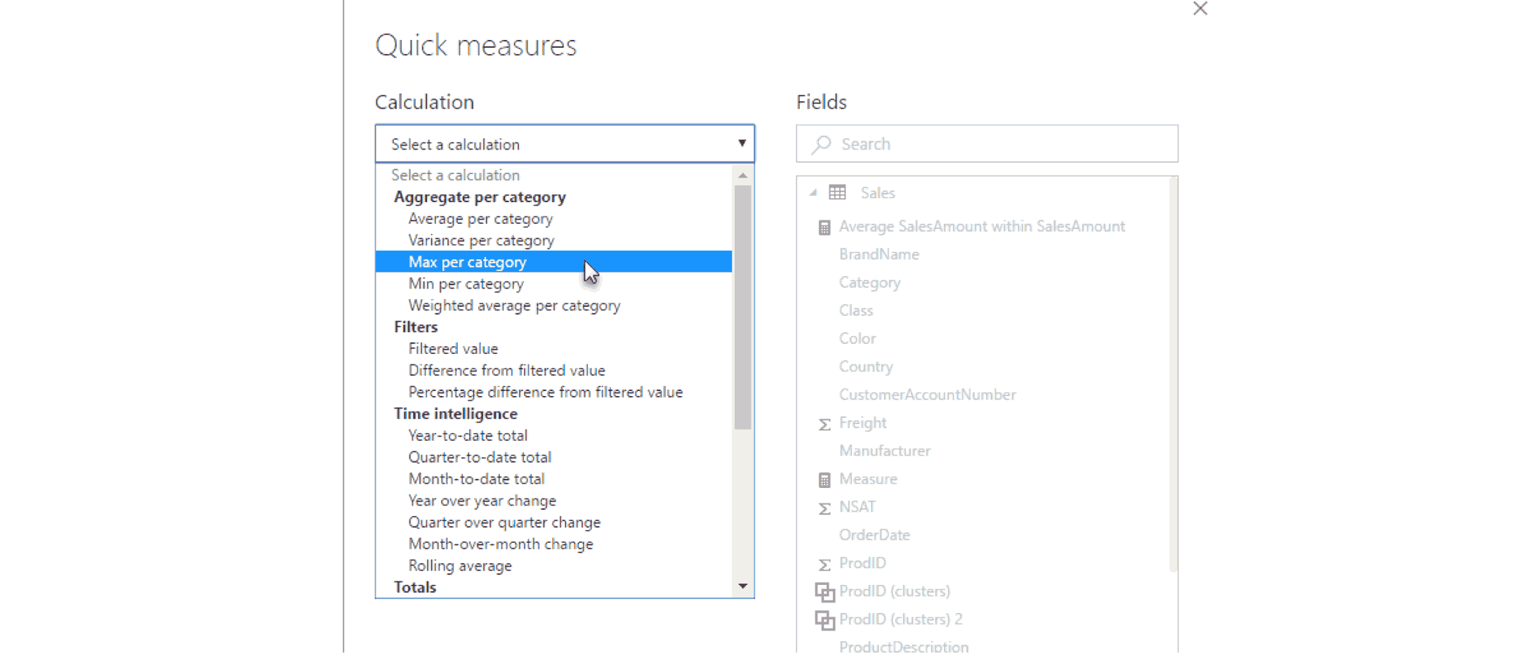 Power BI Measures Quick 2