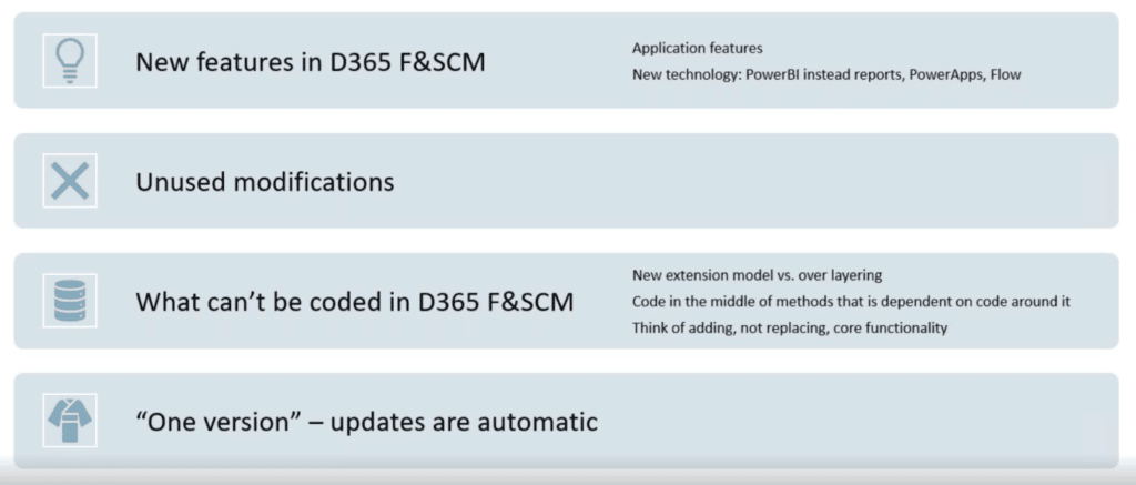 Upgrade to Dynamics 365 Finance and Operations from Dynamics AX What Not to Keep