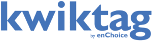 kwiktag by enChoice logo simplyap blue 1