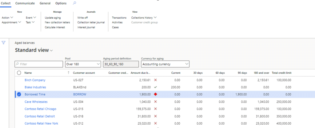 Customer Credit Management in Dynamics 365 Finance and Operations Main