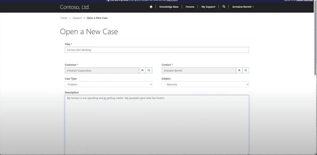 Dynamics 365 Customer Engagement Warranty Management warranty case