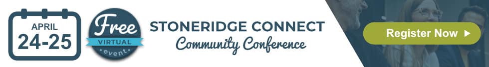 Stoneridge Connect Conference Banner