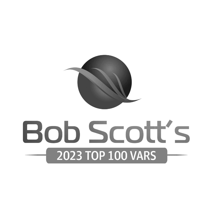 2023 Bob Scotts Top 100 logo grayscale square