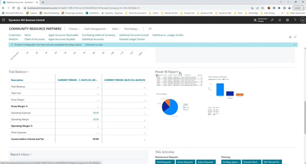 Business Central Power BI